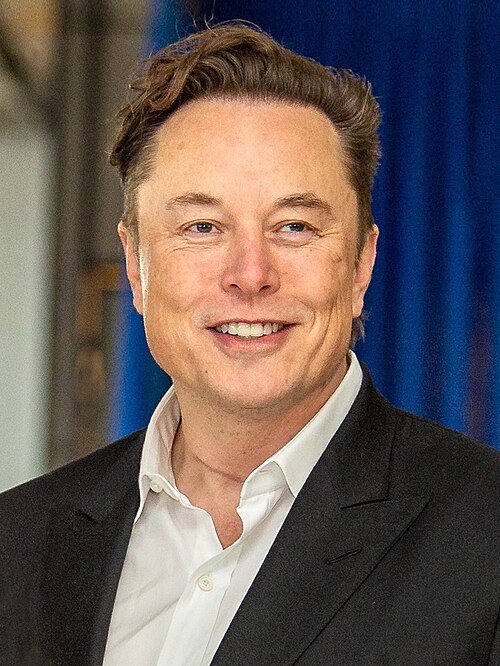 Portrait of Elon Musk